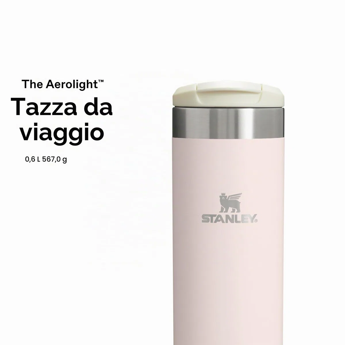 Stanley 1913 Aerolight Transit Tazza Termica - Mantiene Caldo e Freddo - Lavabile In Lavastoviglie - A Prova Di Perdite - Termos Caffè