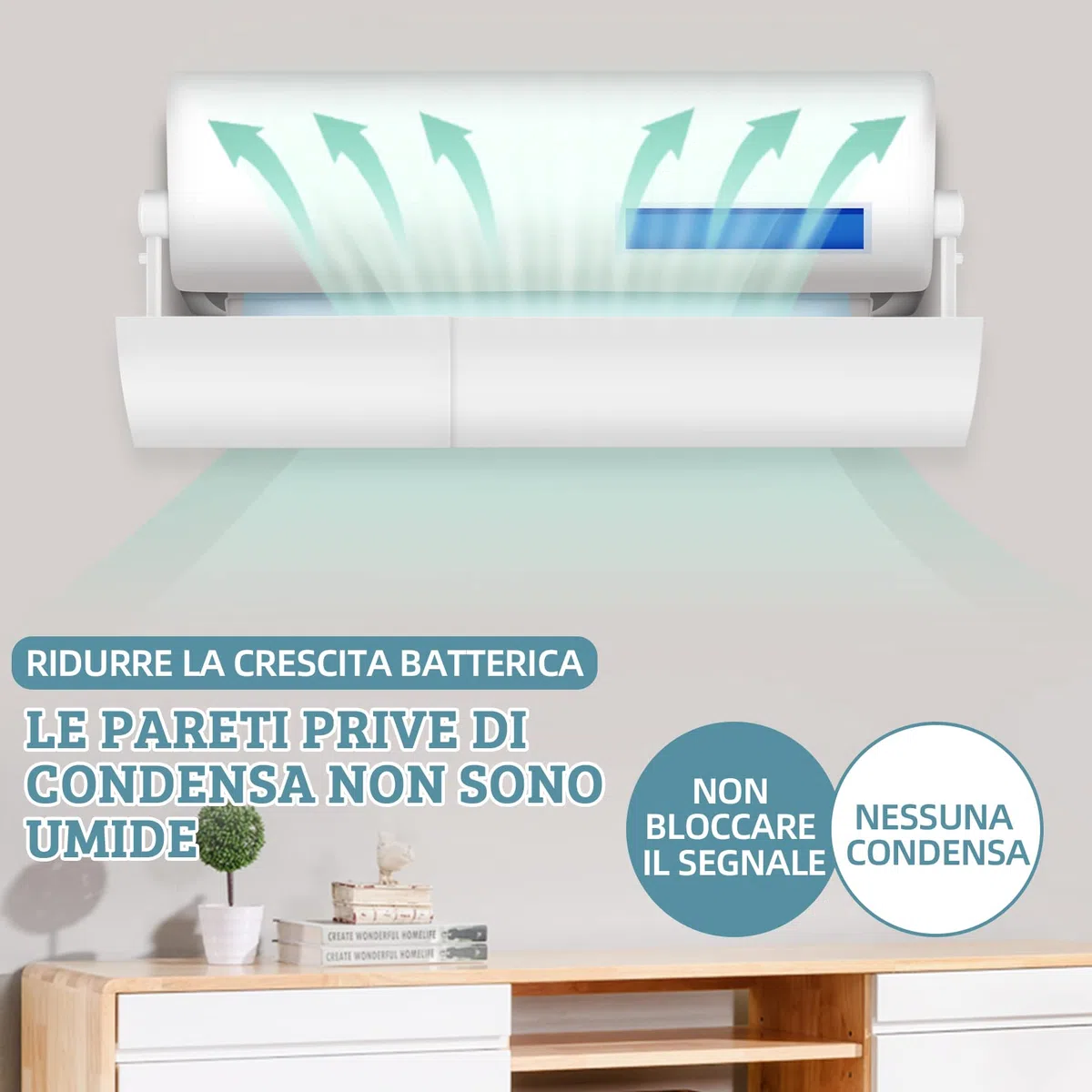 Deflettore Condizionatore Universale,Condizionatori Deviatore Aria Condizionatore Deflettore Aria Condizionata Deflettori Aria Condizionata per Soggiorno, Ufficio, Camera da Letto