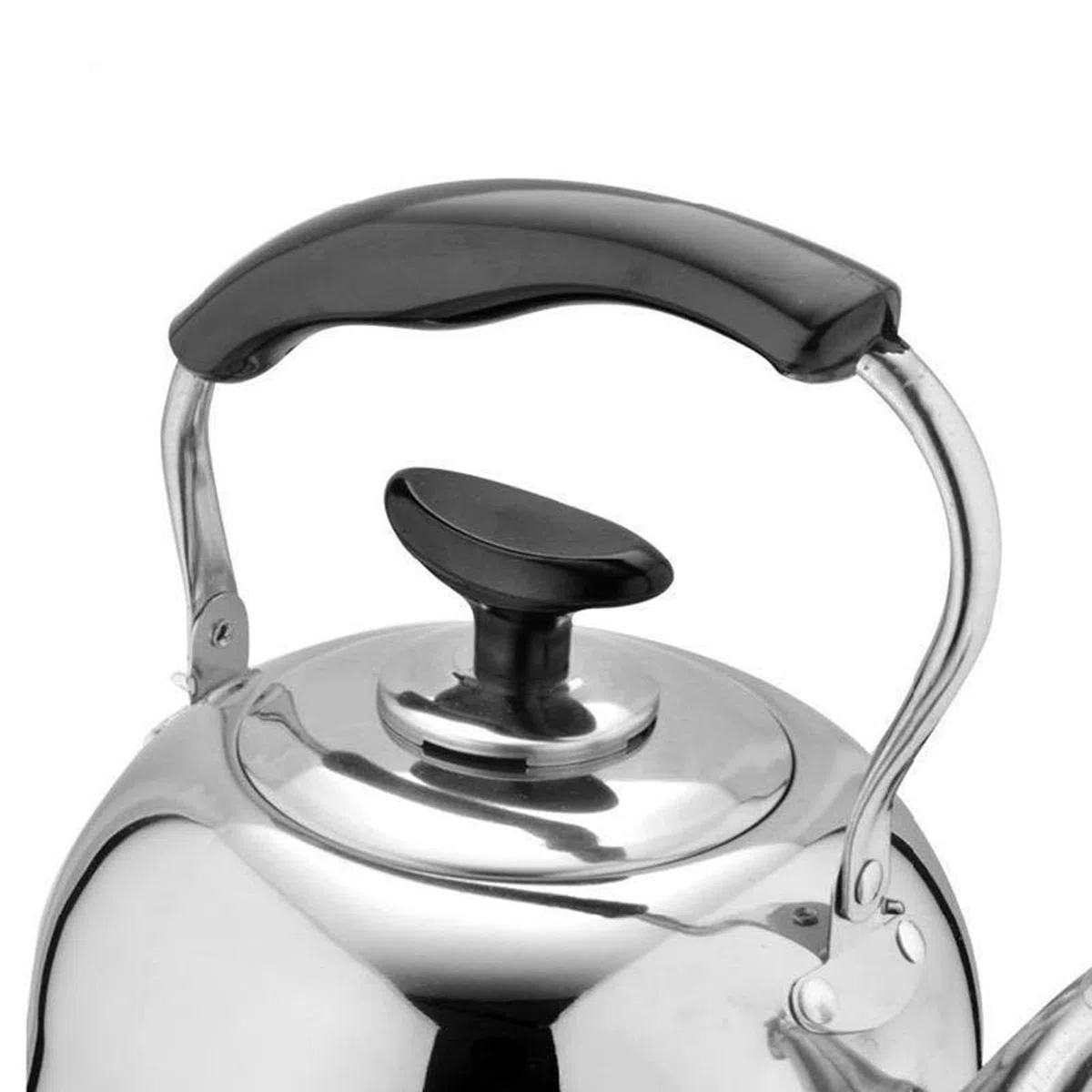 bollitore per stufa a legna gas 3L 4L 5L 6L 7L Teiera in acciaio inox per uso domestico e cucina, adatto per tutti i tipi di piano cottura/stufa, per preparare caffè, tè ed espresso, 6L