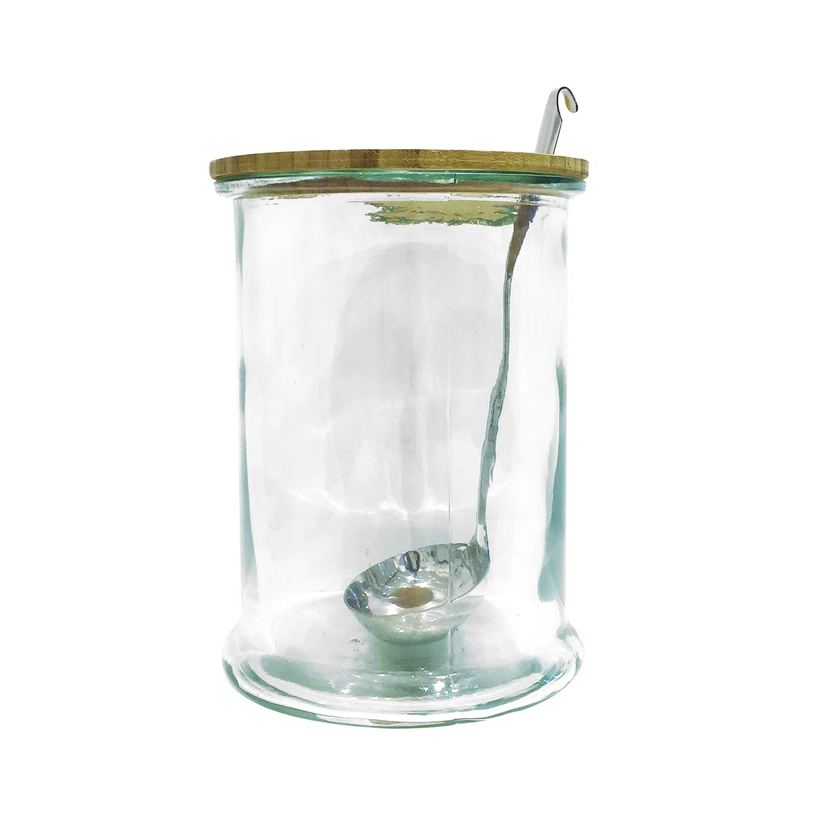 HOME DECO FACTORY Barattolo, 5 L, Trasparente/Marrone