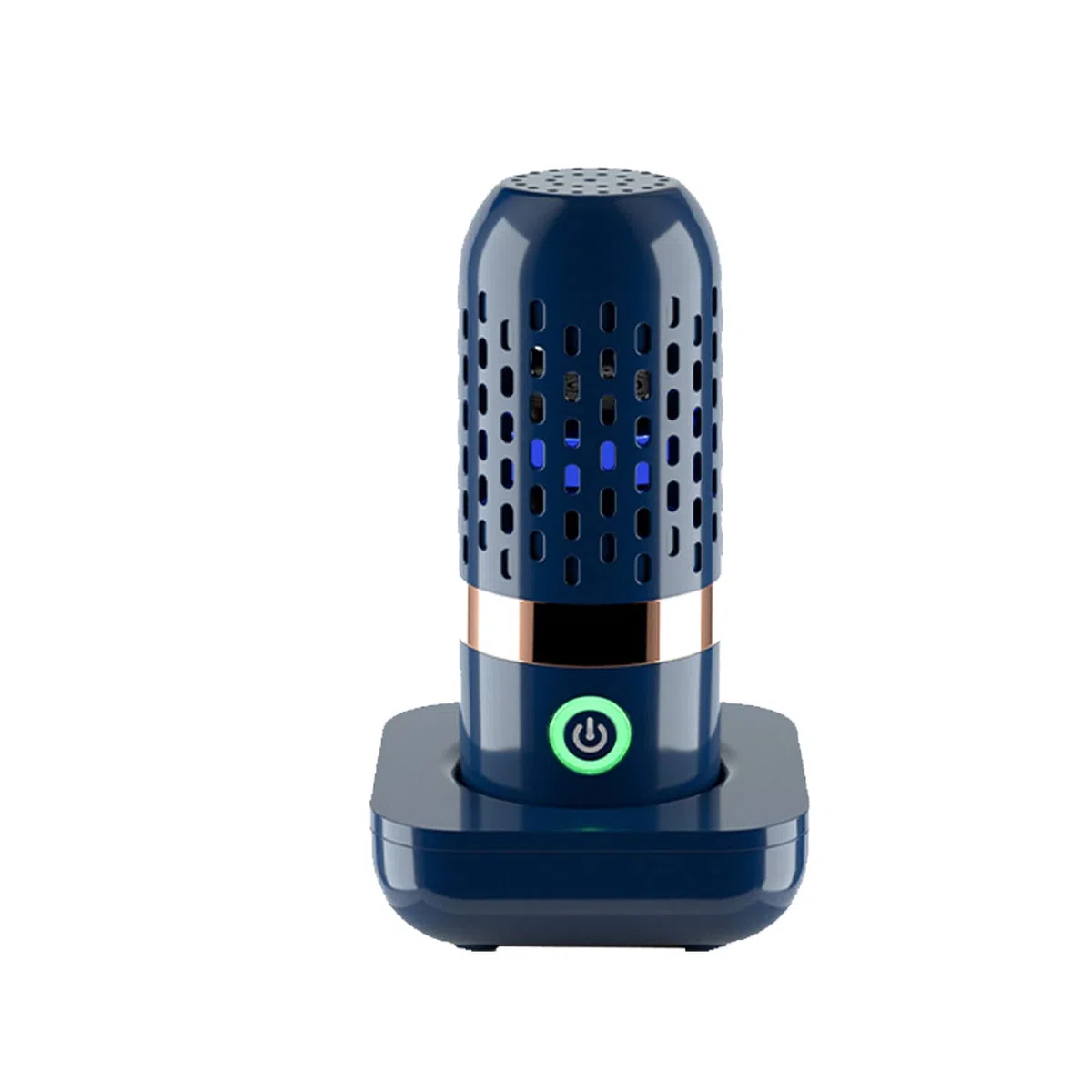 Macchina senza fili portatile di disinfezione del purificatore dell'alimento della frutta della lavatrice della verdura della frutta per la famiglia, blu scuro