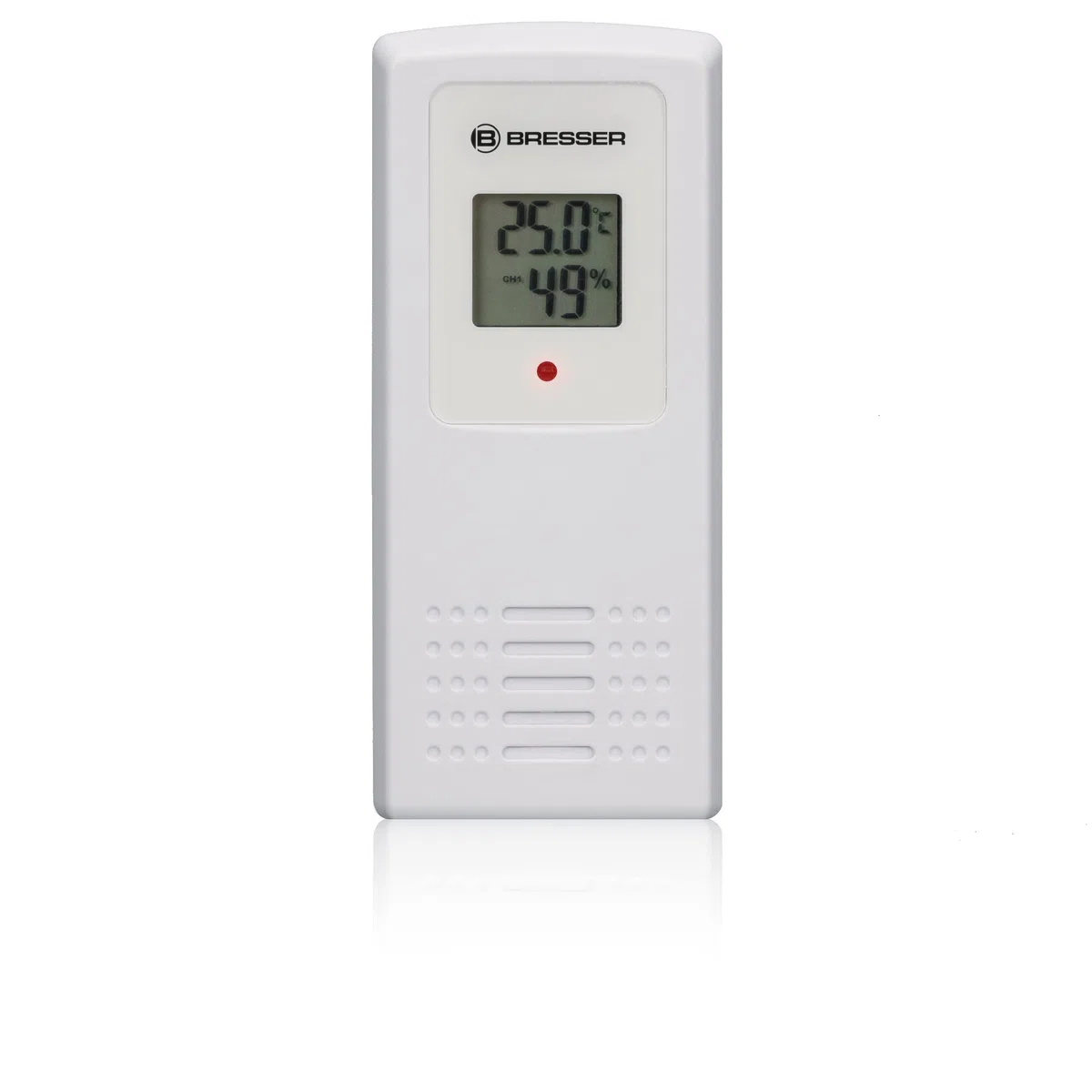 Bresser Orologio da Parete Meteorologico Mytime Jumbo LCD, Nero