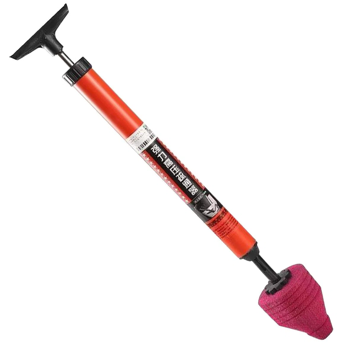 Pistone per WC ad Alta Pressione ad Aria compressa, Strumento di sblocco per WC ad Alta Pressione, con Design a pistone Pneumatico, con Manico ergonomico, per Scarico del Pavimento del