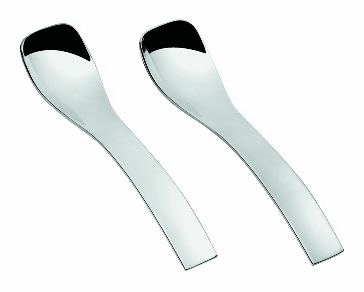 GUZZINI 6 CUCCHIAINI CM 14,5 INFUSION ACCIAO INOX