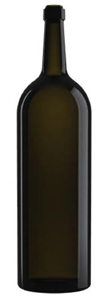 Bottiglia di Vetro Bordolese, per Vino, Spumante o Prosecco (1, pezzi, Rotonda, 5, Litri)