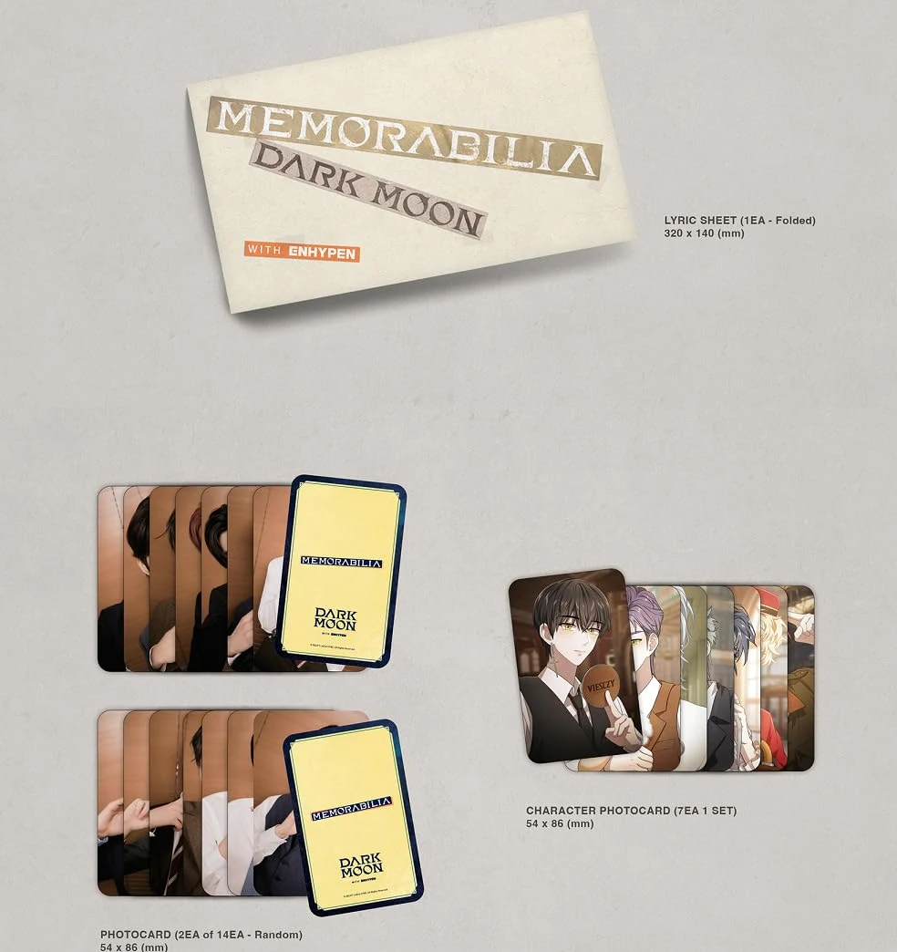 ENHYPEN - Dark Moon Special Album Memorabilia Moon version CD
