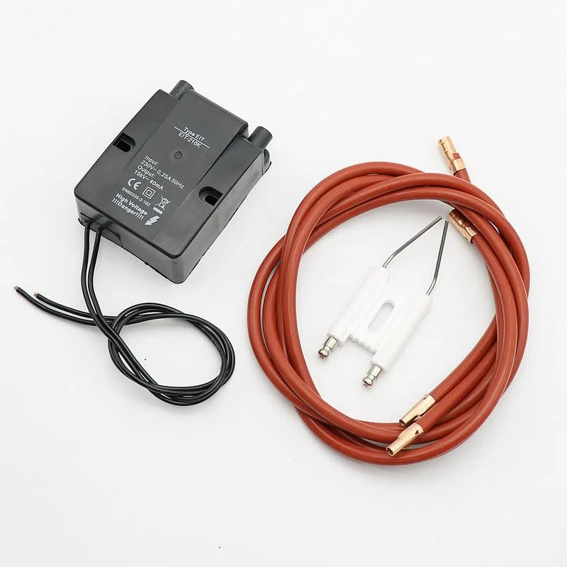 220V Elettrodo di Accensione di Ceramica Bruciatore di Combustibile Ad Alta Tensione di Impulso di Accensione Bruciatore di Olio di Scarto di Ceramica di Accensione Ago Igniter