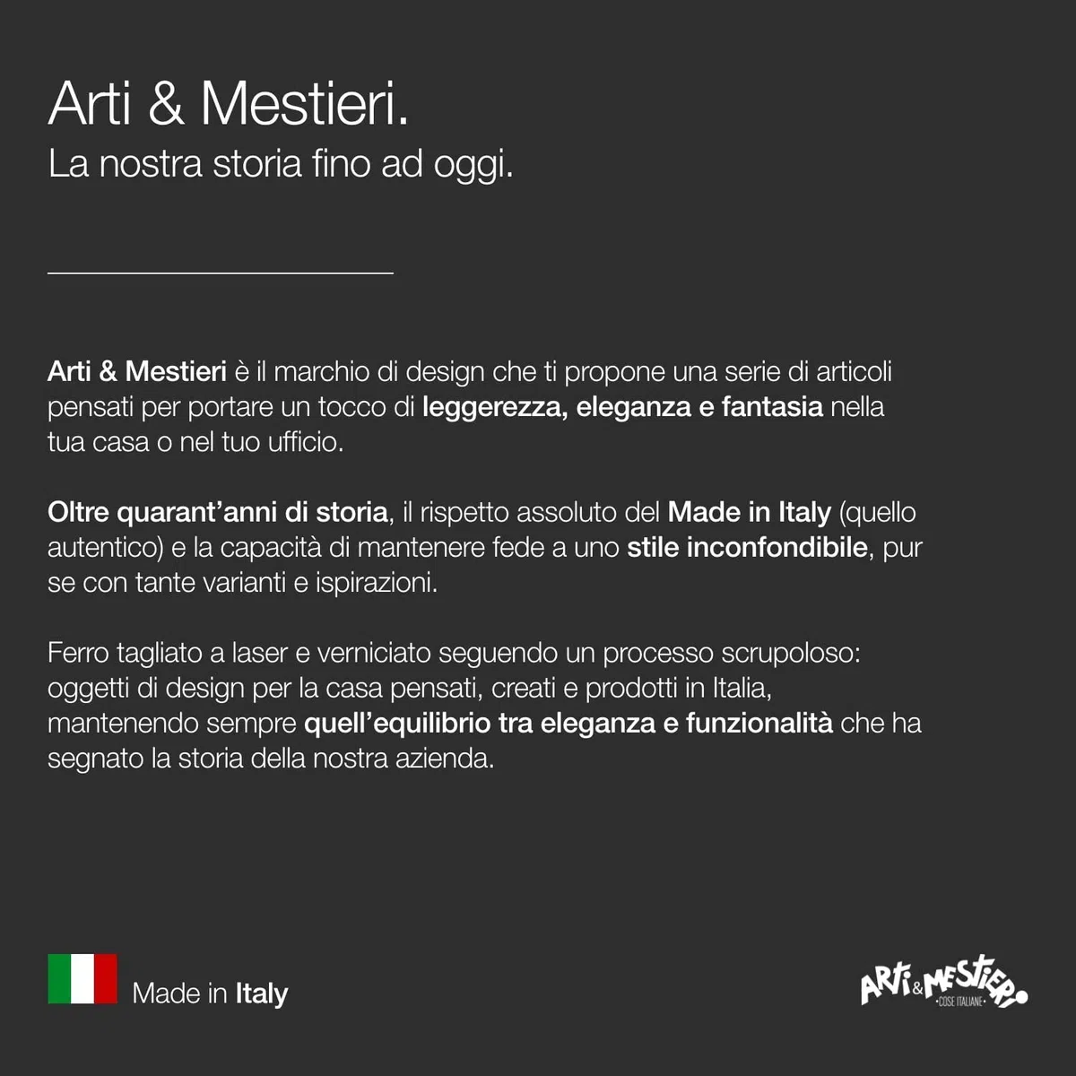 Arti & Mestieri Crocifisso Ricciolo piccolo di Design 100% Made in Italy - in Ferro, 23 x 45H cm (Fango e avorio)
