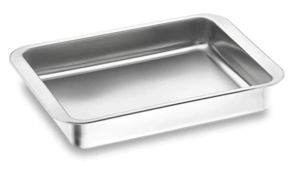 Lacor 62535- Teglia inox 18/10 de 35x26