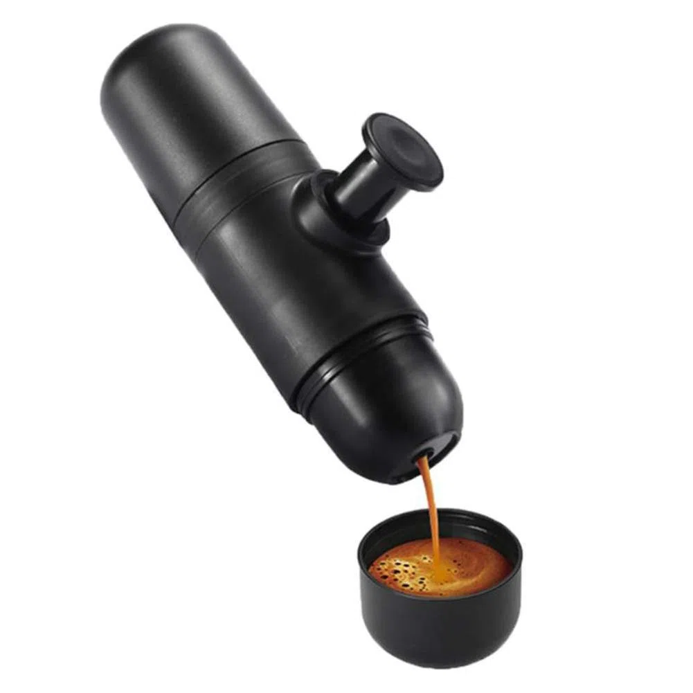 Macchina per caffè espresso tenuta in mano mini macchina per caffè portatile macchina per caffè espresso per viaggiatori