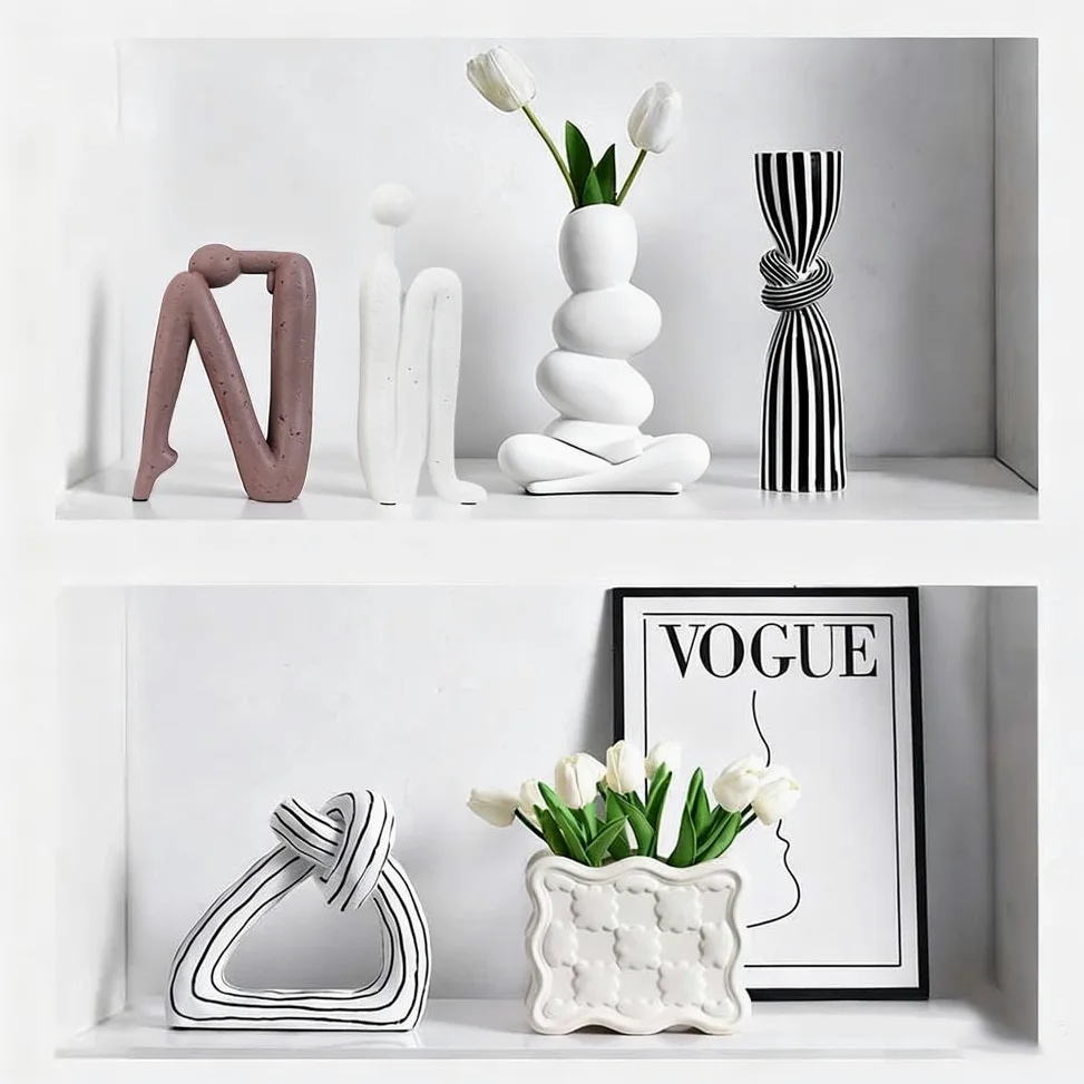 Fermalibri decorativi per libri pesanti, fermalibri in resina artistica a forma di pensatore, decorazione per fermalibri, home office, scrivania, soggiorno, studio, scaffali creativi