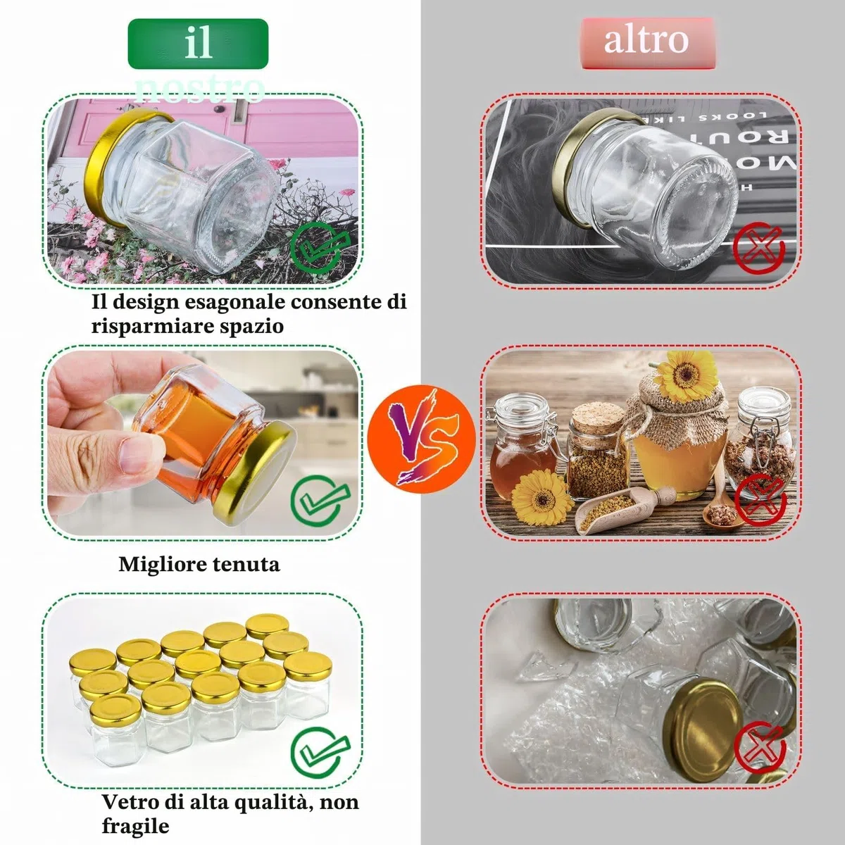 30 Pezzi Mini Vasetti Set Miele,45ml Vasetti Vetro Piccoli,Contenitore Miele Barattolini Vetro Piccoli con Tappo,Con Dippers, Miondoli di Api, per Bomboniere Battesimo, Matrimoni e Feste