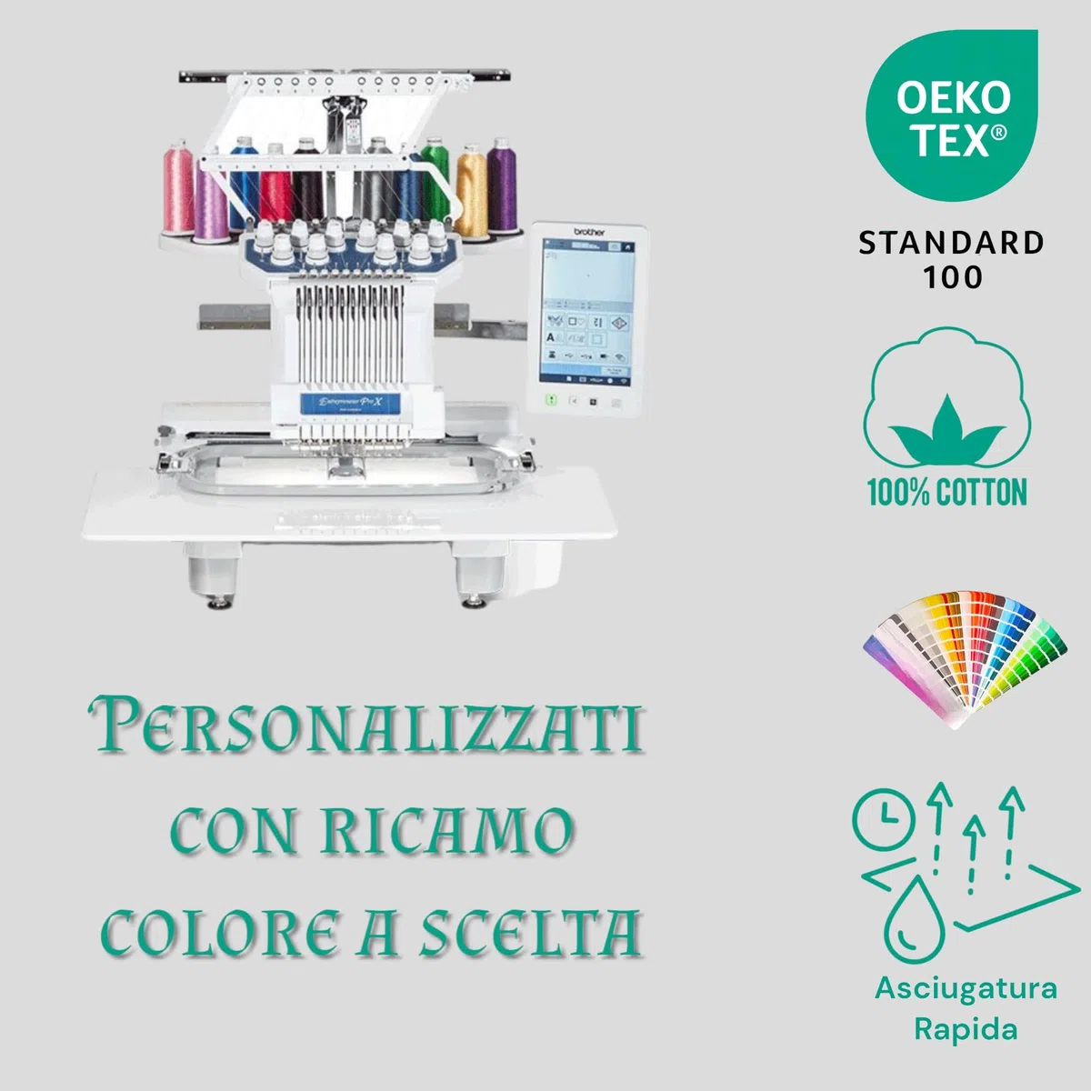 AmiAmarena Asciugamani personalizzati con nome ricamato. Set 4 asciugamani bagno personalizzati. 100% spugna di cotone (Vari colori, 2viso+2ospite)