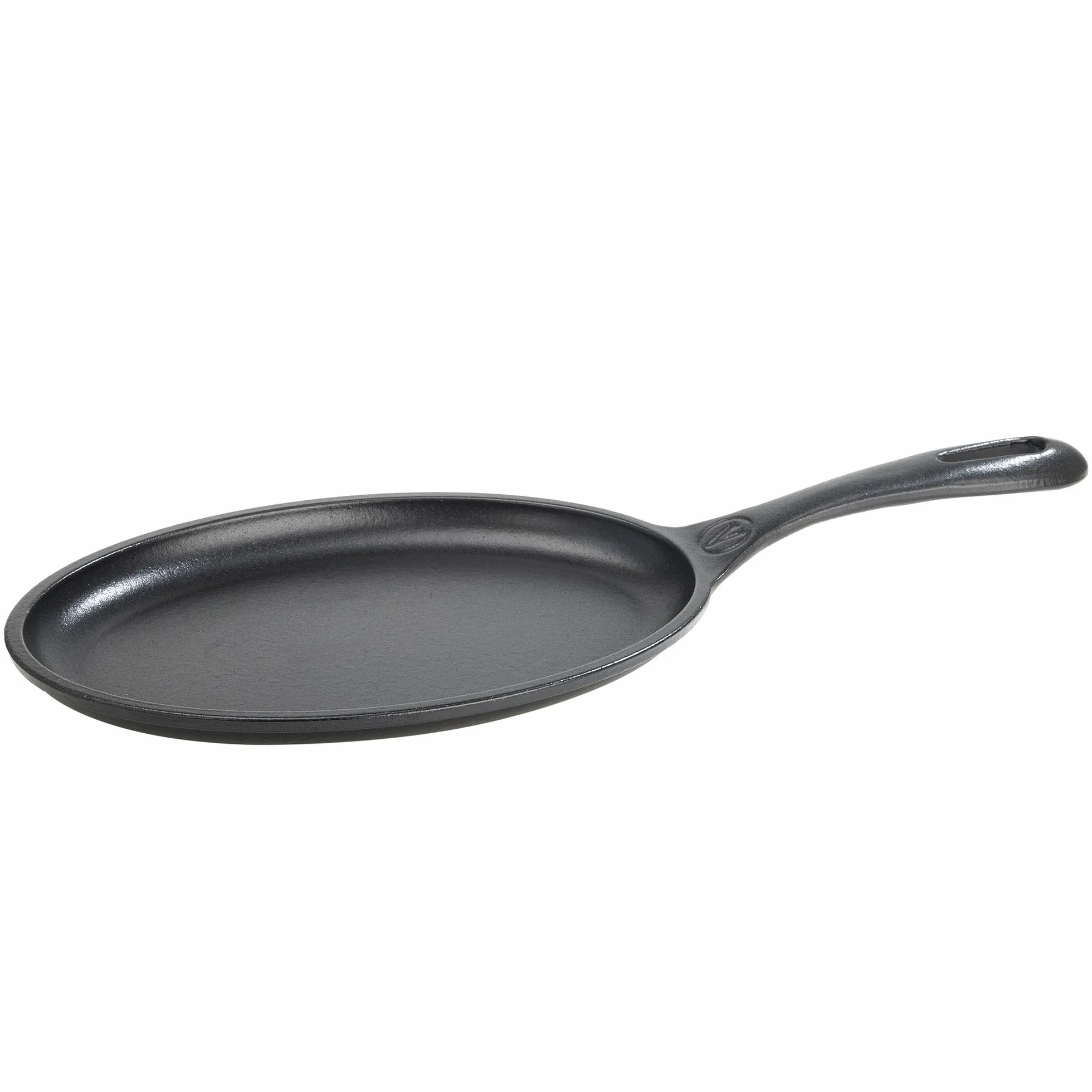 VICTORIA Padella per Fajita in Ghisa Smaltata Induzione da 25cm, Adatta per, Fuoco, Barbecue, Forno, Vetroceramica e Gas, Cast Iron Skillet Senza Sostanze Tossiche, Senza PTFE e PFOA