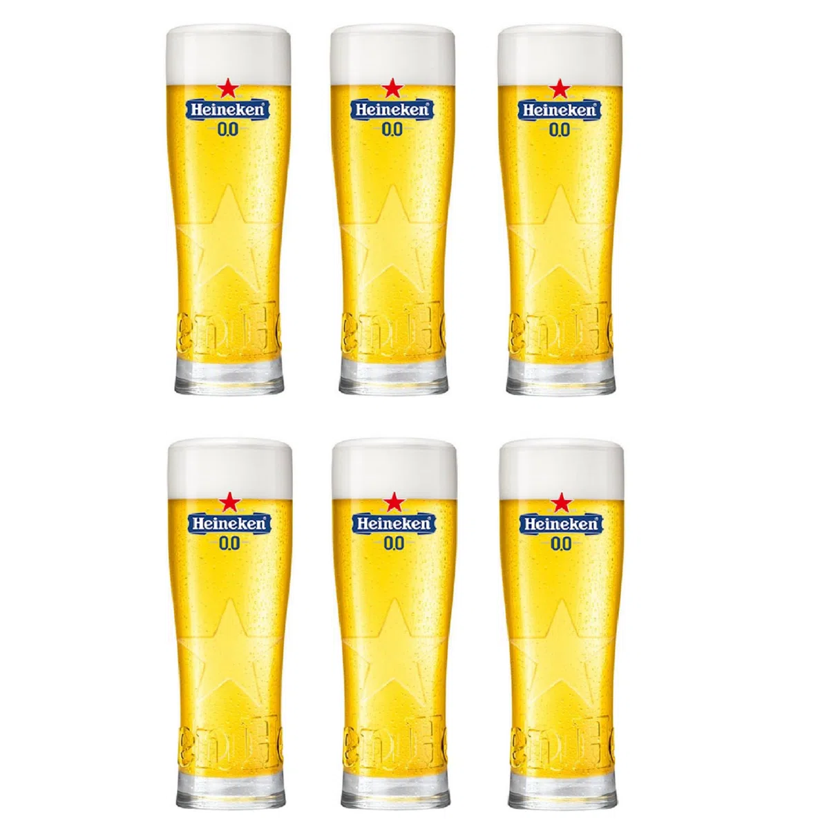 Heineken | 0,0% Star Glass | 6 x 25 cl