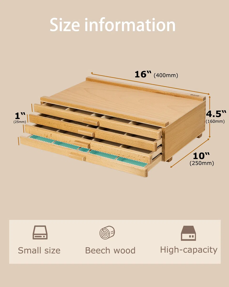 DJAR Cavalletto da Pittura in Legno, Cavalletto a Cornice ad A Regolabile per Bambini e Adulti, Espositore Pieghevole, Supporta Tele fino a 106 cm