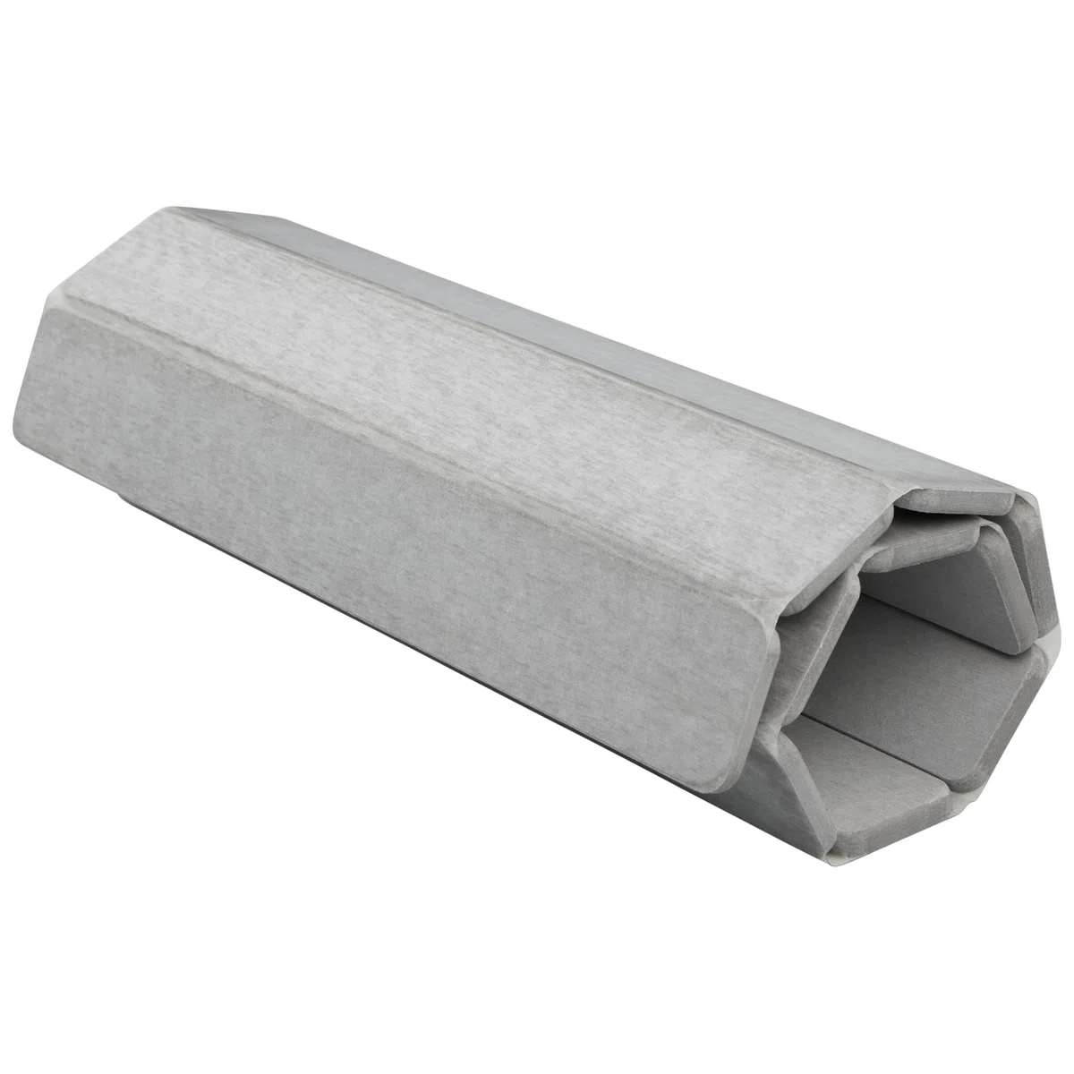 BRIGHTLANE - Tappetino pieghevole in diatomite, 60 x 39 cm, ad asciugatura ultra rapida, antiscivolo e anti-umidità, tappetino da bagno flessibile e base per cucina o scolapiatti (BLDHR6039, grigio)