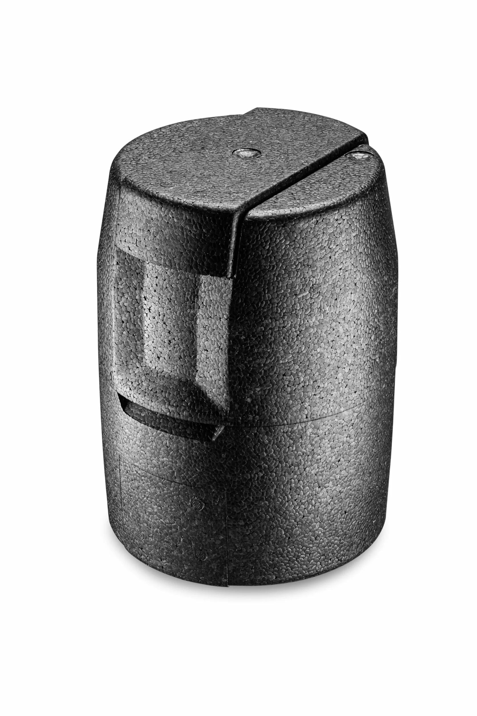 EPP-Thermobox - Boccale termico da birra, 4 pezzi, per 5 l, colore: Nero