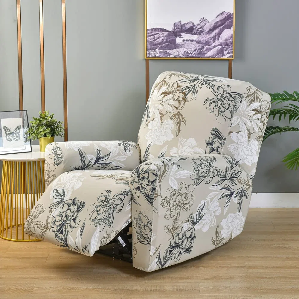 Copripoltrona Relax Coprisedie Reclinabili 4 Pezzi Copripoltrona Reclinabile Copripoltrona 1 Posto Reclinabile Fodere Poltrona Reclinabili Ombra Floreale profumata