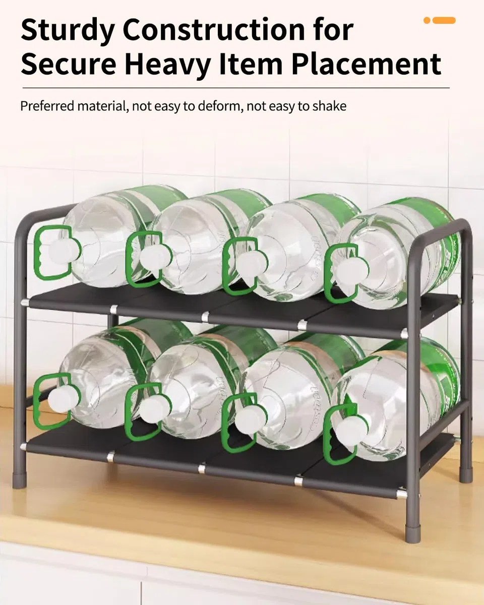 Organizer Cucina – Dimensioni Regolabili da 49 x 25 x (52,5~88) cm, Ripiano Estensibile Sottolavello in Acciaio Inox, Organizzatore Sottolavello Cucina (8 Pannelli)