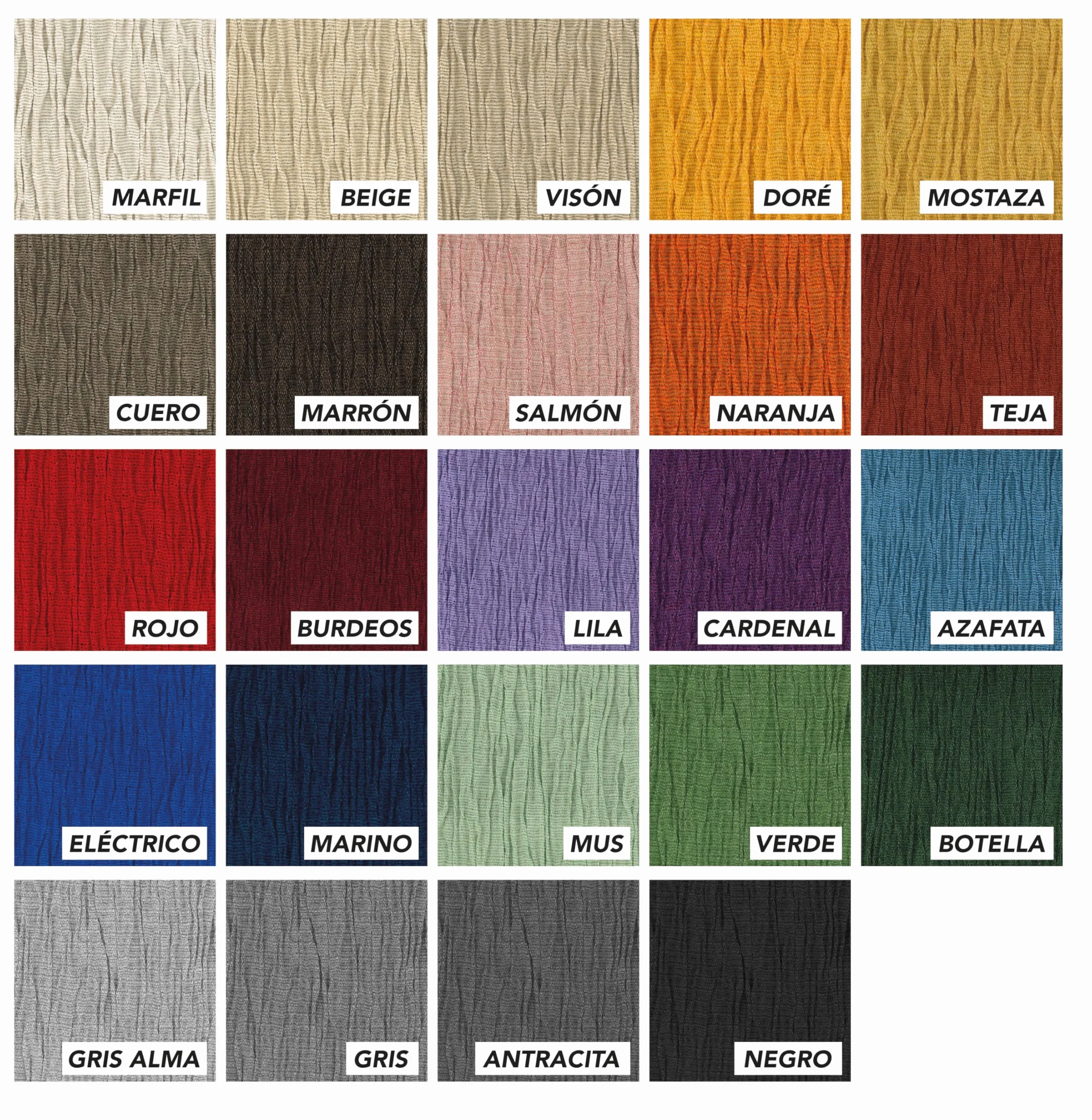 Martina Home Emilia Copripoltona elastizzato colore Nero