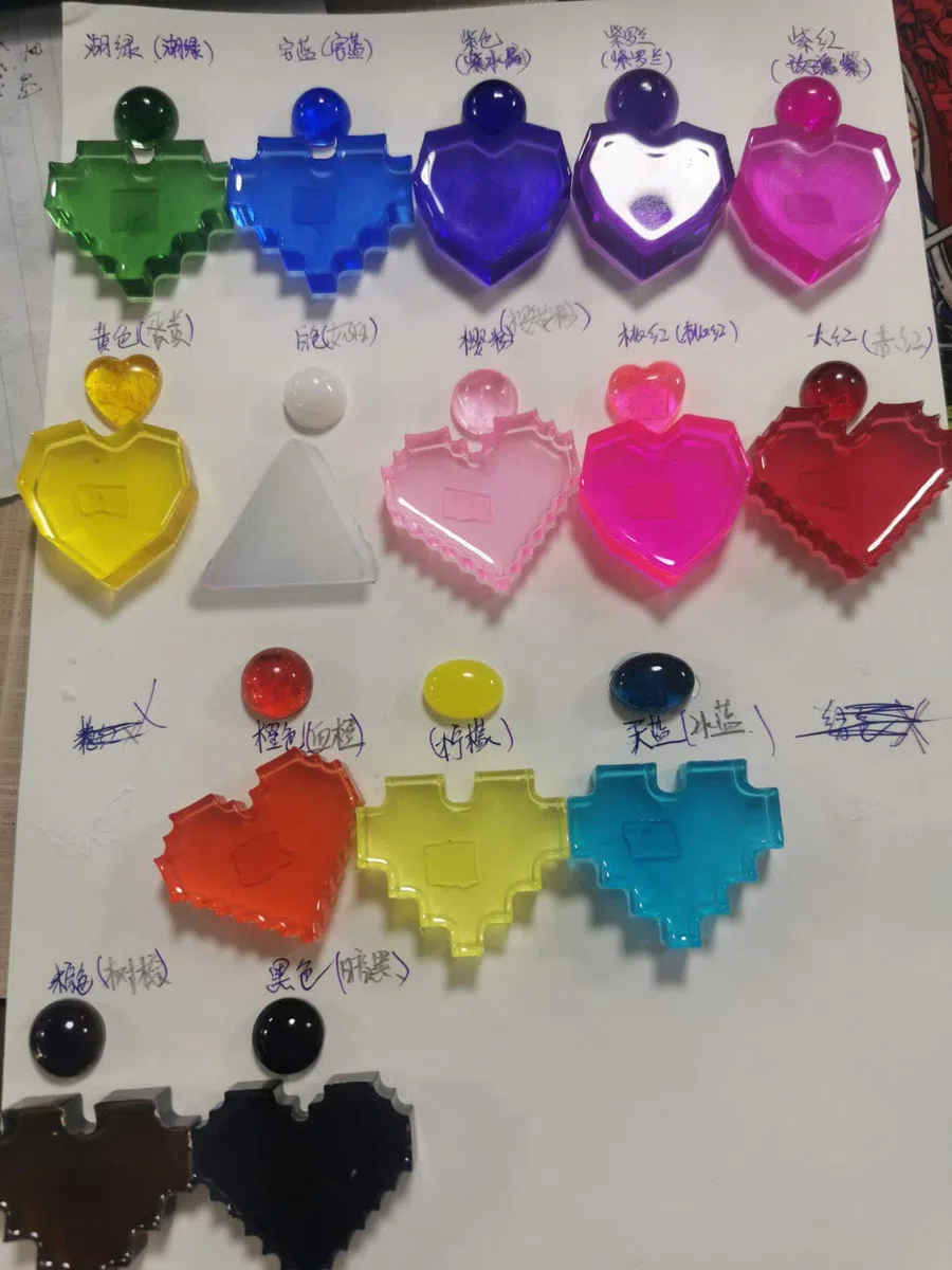 Nuova resina UV SENZA ODORE 500g Trasparente Duro Non tossico per creazione di gioielli Kit fai da te fatto a mano con 15 colori Pigmenti liquidi coloranti per Resina epossidica