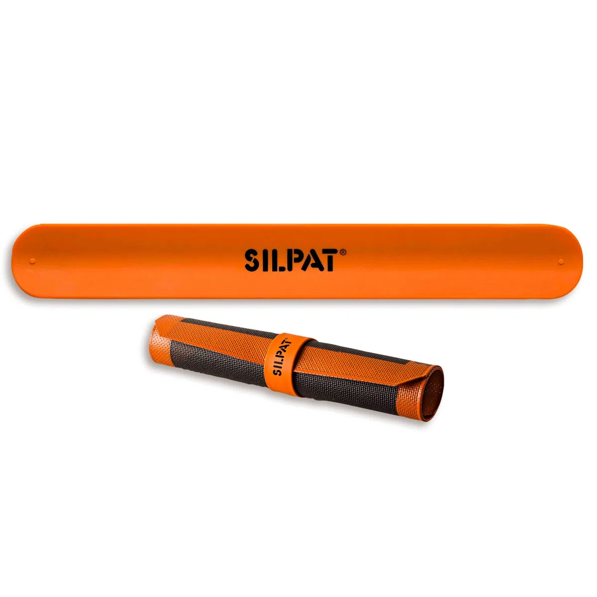 Silpat 204466 - Teglia da forno, in silicone, colore: Arancione