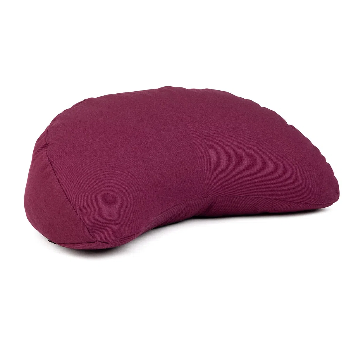 Bodhi Yogi MOND ECO - Cuscino da meditazione a mezzaluna, 100% cotone biologico, a forma di mezzaluna con ripieno di grano saraceno, per yoga e meditazione