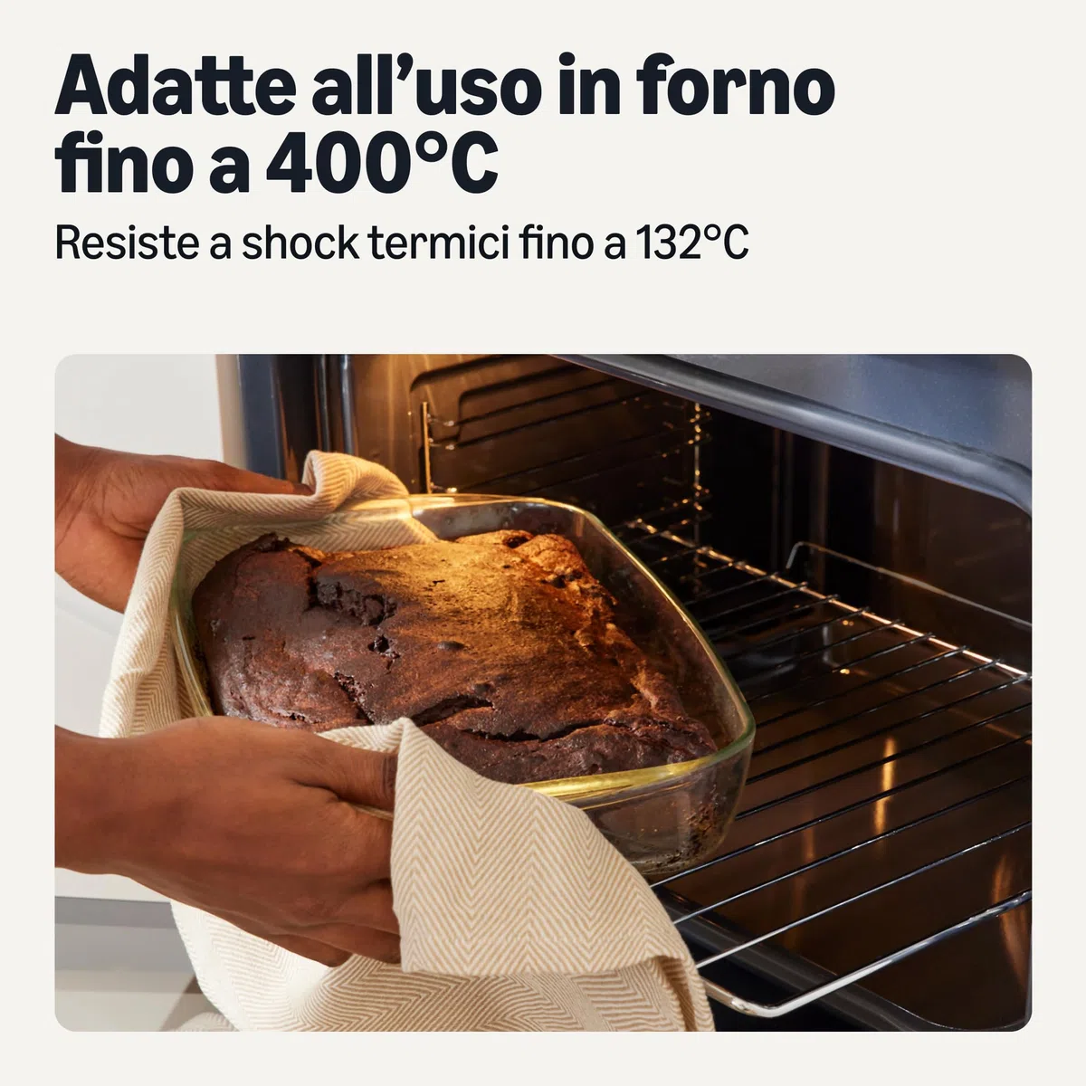 Amazon Basics Teglie da Forno in Vetro con Coperchi Senza BPA, Set di 6 Pezzi in Vetro Borosilicato, Lavabili in Lavastoviglie e Adatte al Forno, Grigio Lino