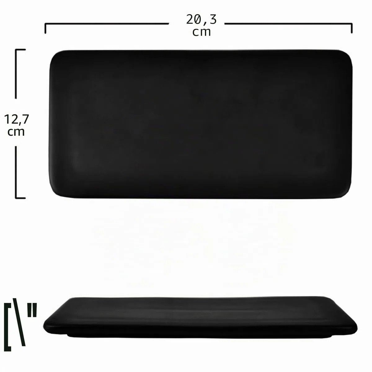 Artcome Set di piatti da sushi in ceramica in stile giapponese, 8 pezzi, con 2 piatti per sushi, 2 piatti per salsa, 2 paia di bacchette, 2 supporti per bacchette