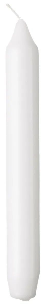 METRO Professional Candele da tavola, paraffina, 2,15 x 18 cm, durata circa 6 ore (Bianco, 144 pz)