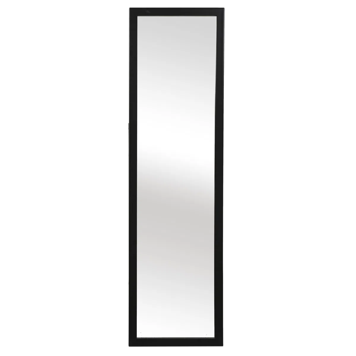 Home Deco Factory, HD4252, Specchio da Terra Nero 124 cm - Design Elegante e Pratico, Ideale per Soggiorno o Camera da Letto, Materiali durevoli, Perfetto per la Tua Decorazione Interna - Nero 124 cm