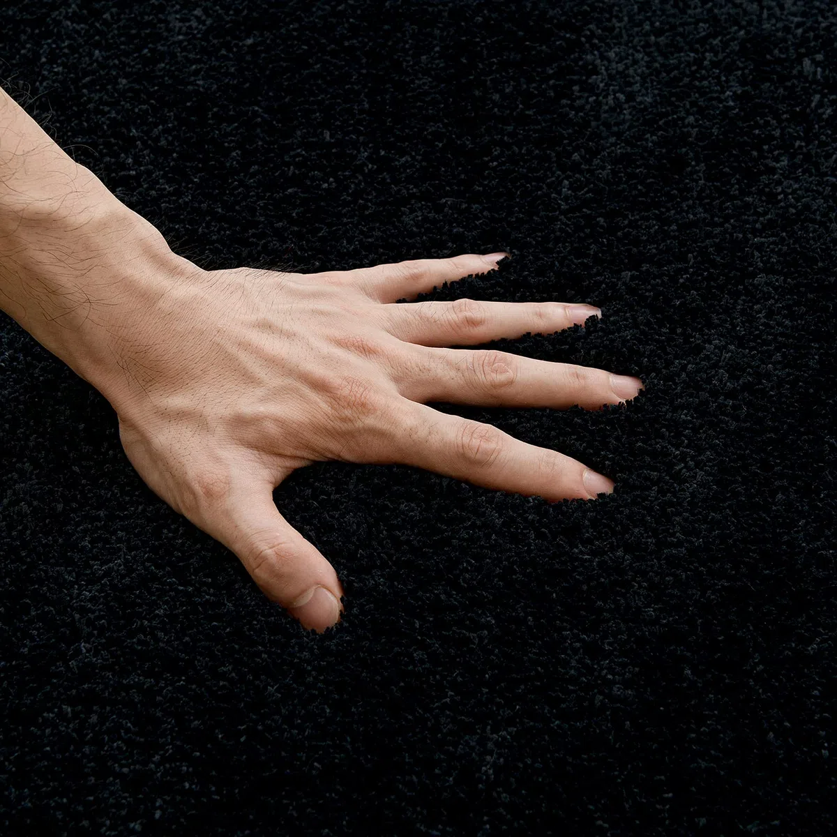 MIULEE Tappeto Bagno 45x120cm Nero Ultra Morbido e Felpato, Tappetino Assorbente e Antiscivolo in Microfibra per Bagno, Cucina, Camera da Letto, Corridoio - Lavabile in Lavatrice