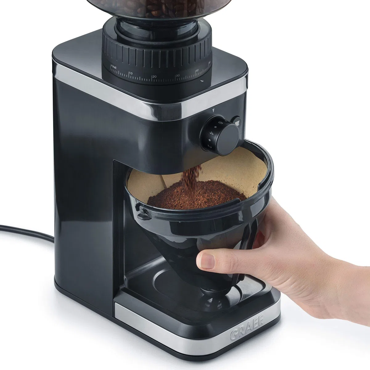 GRAEF CM502EU Macinacaffè, Nero