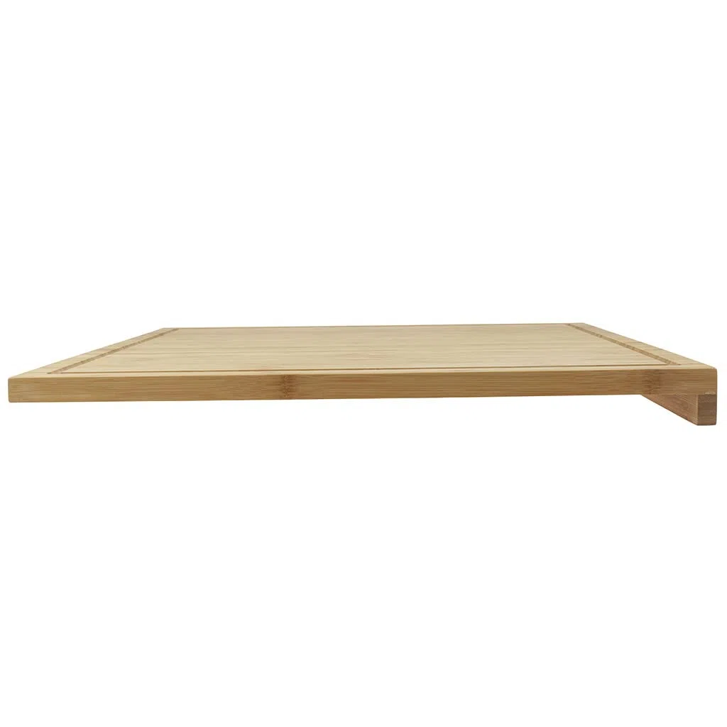 Ambiance Nature 508815 - Tagliere in bambù con Bordi, 52,5 x 46 x 1,9 cm