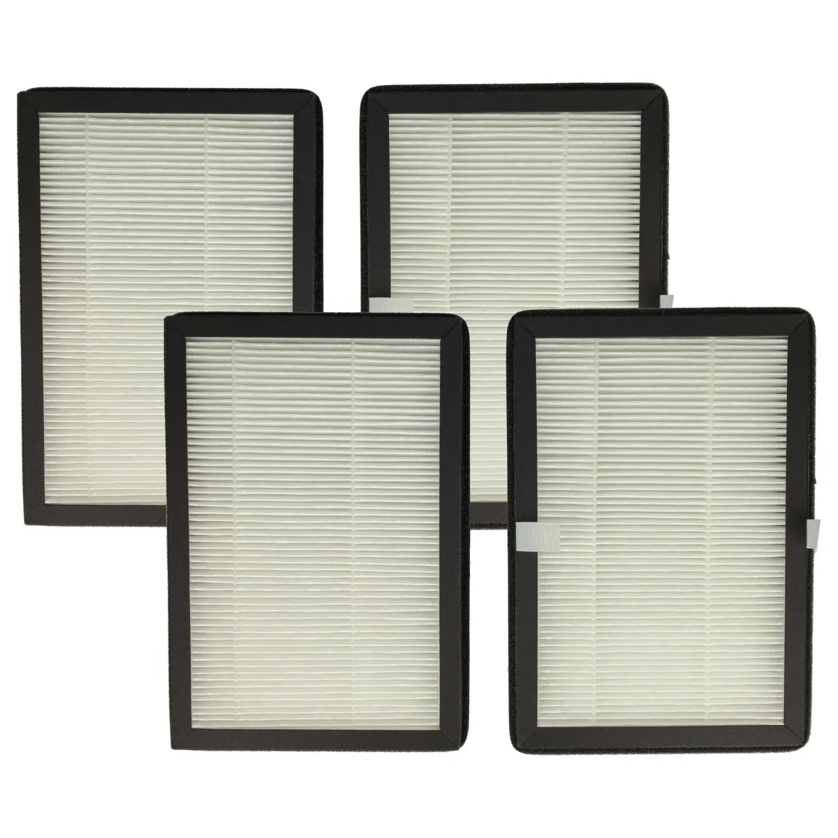vhbw 4x filtro antiparticolato compatibile con Rowenta Eclipse QU5030, QU5072, QU5060, QU5062 depuratore d'aria, ventilatore
