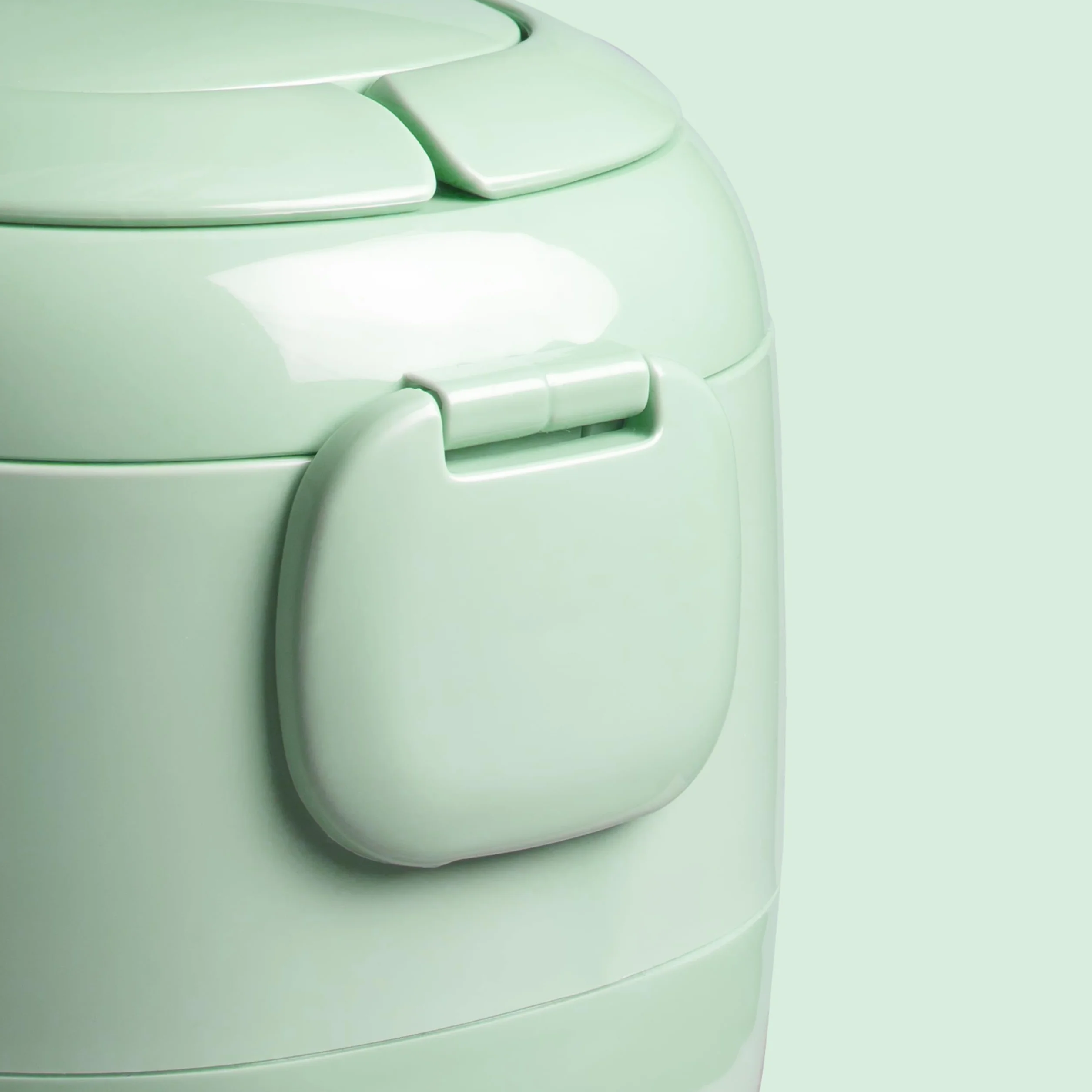 REISHUNGER Mini cuoci riso, verde salvia | 0,3 l – 1–2 porzioni | rivestimento in ceramica – pentola premium | formato compatto per case piccole e da portare in viaggio