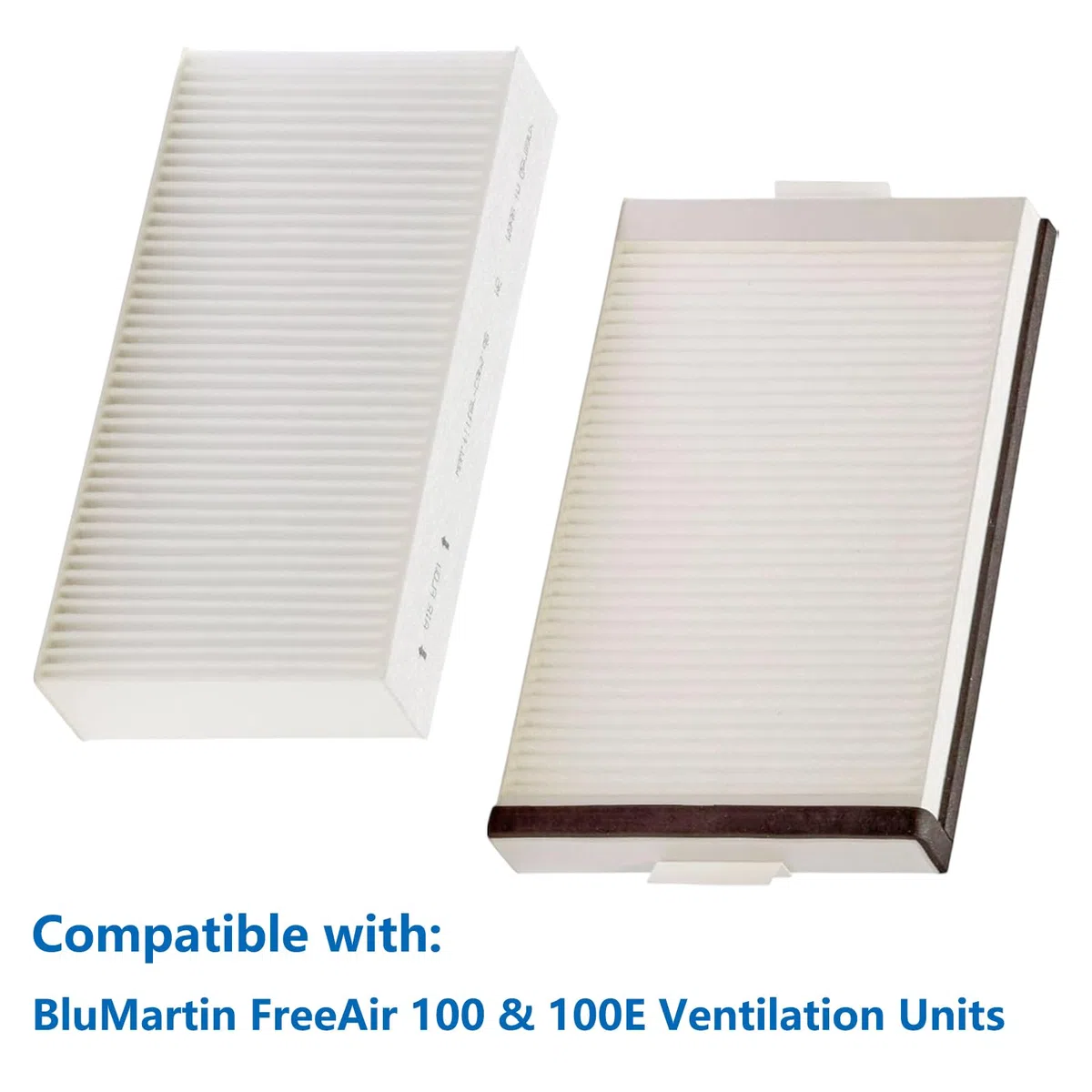 2 filtri accessori per dispositivi di ventilazione BluMartin FreeAir 100 100E, ePM10 ePM1 e filtro dell'aria di scarico, set di filtri di ricambio F7 M5 (sostituisce FA00.1053)