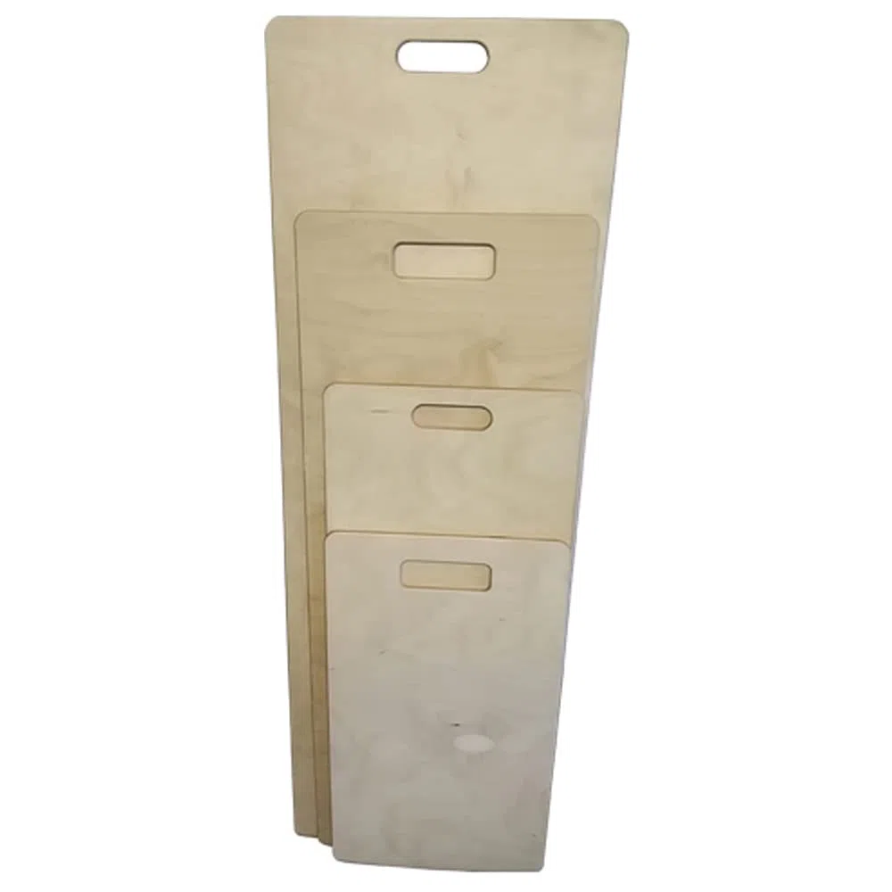 Pala per Pizza a Metro in Legno di Betulla Tagliere Roma Pinza Max Pizzeria ristoranti Rettangolare Made in Italy Varie Misure-Pala Pizza 80x36 cm