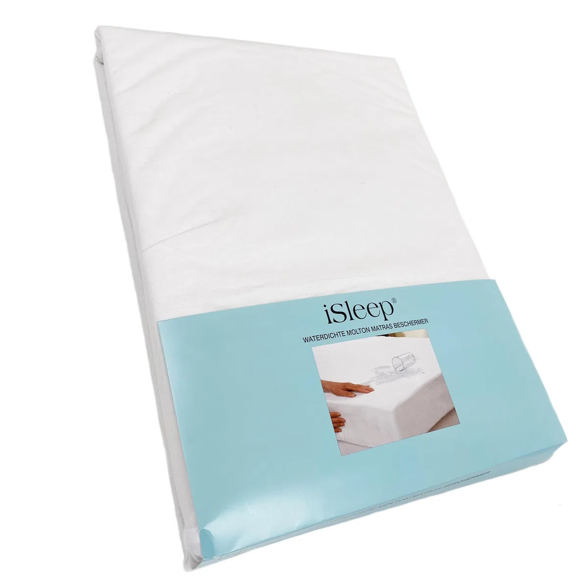 iSleep Coprimaterasso impermeabile in Molton (160 x 210/220 cm)