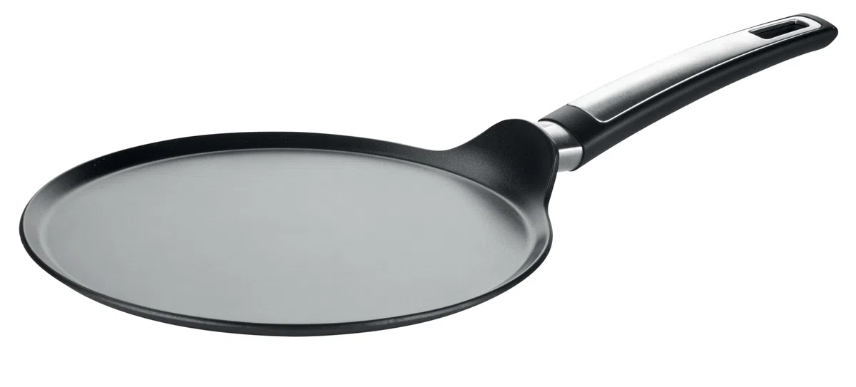 Tescoma 602036 I-Premium Crepiera, Diametro 26 cm, Acciaio inossidabile, Nero