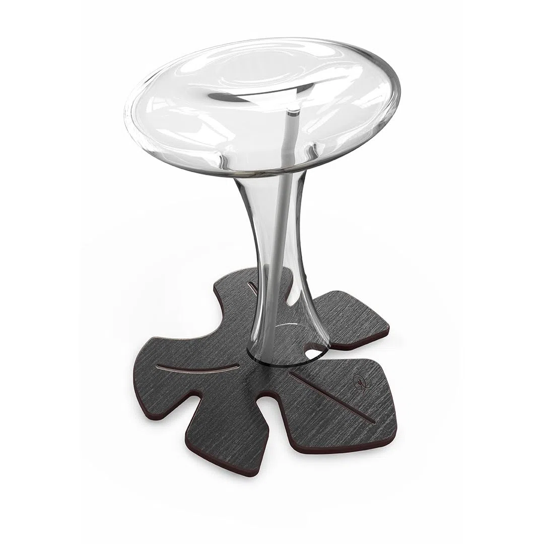Foglia - Supporto per Decanter, Scola Decanter - Della Marta (Wengé)