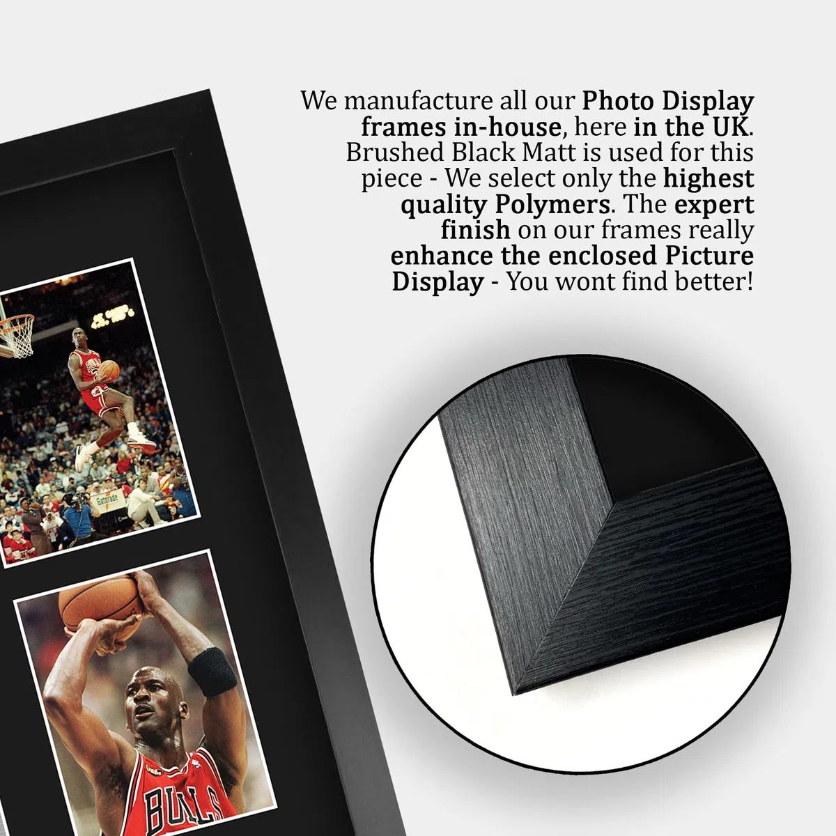 HWC Trading A3 FR Michael Jordan Gift firmato grande autografo A3 stampato Chicago Bulls regalo foto, Camera da letto