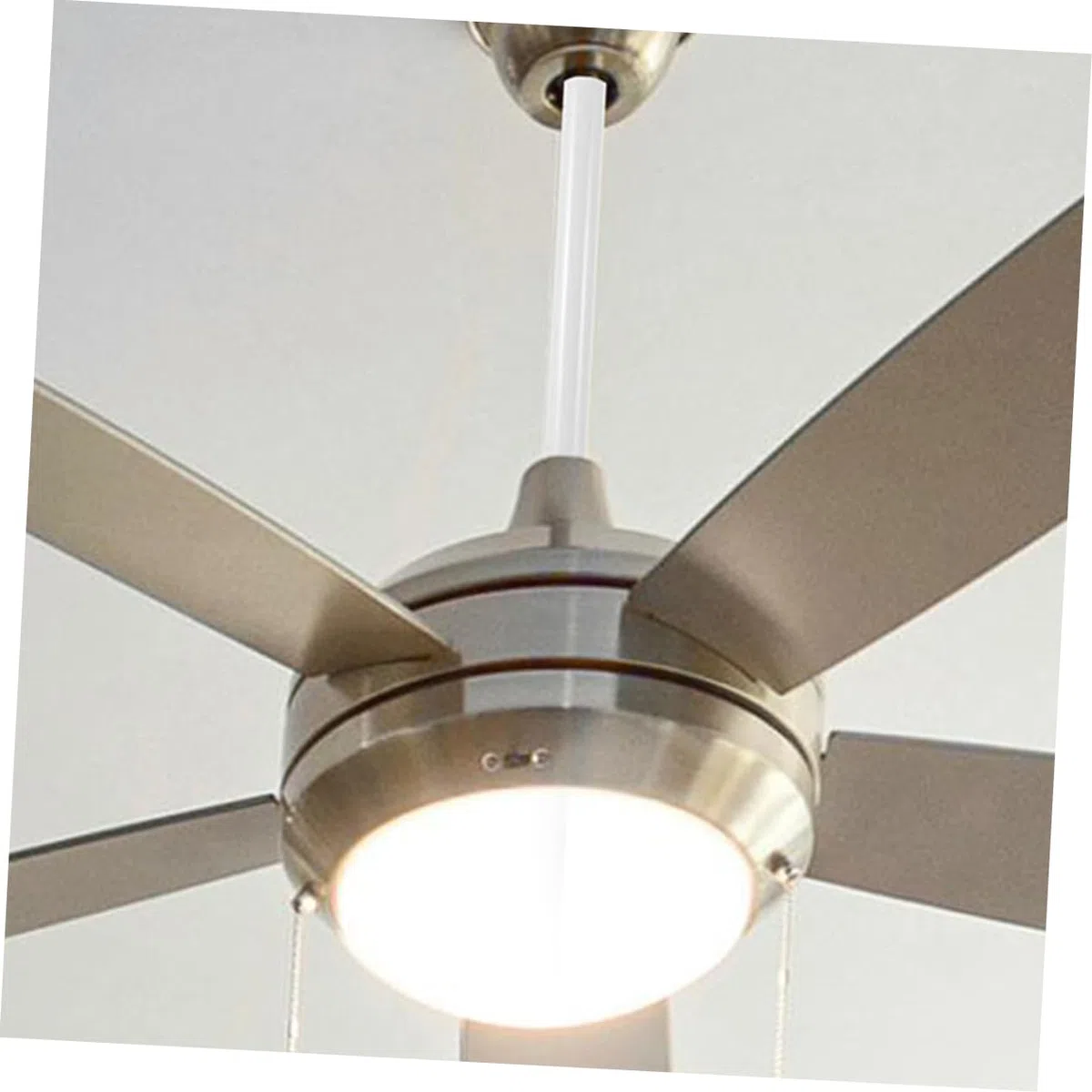 2pezzi Asta Estensione Per Ventilatore Da Design Elegante e Robusto Facile Installazione Per Soffitti e Inclinati