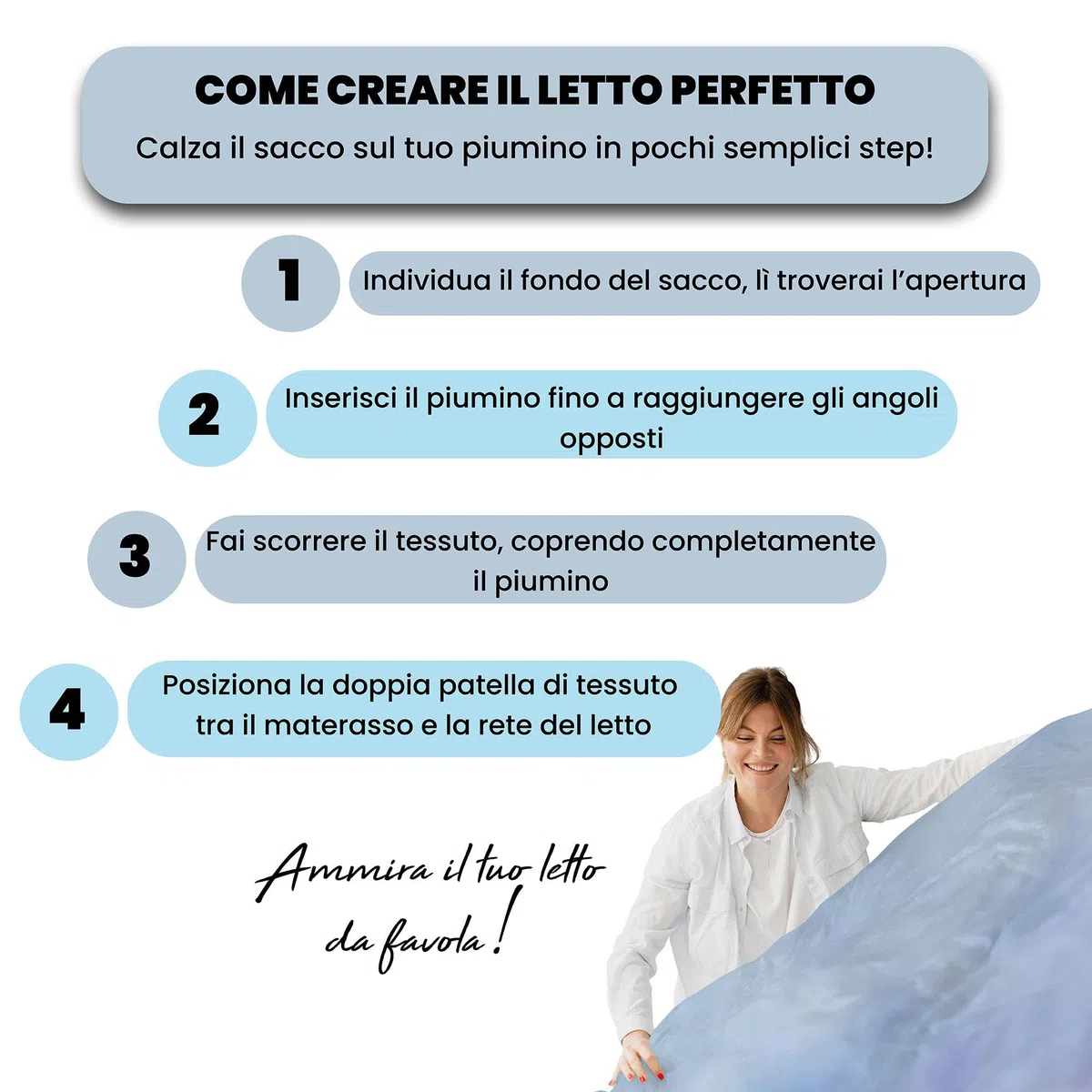 Parure Copripiumino stampa digitale GOODNIGHT - Made in Italy 100% microfibra con trattamento Mano Pesca - Sacco Piumino letto Matrimoniale 250x200 cm con patella + 2 federe - FLAMINGO