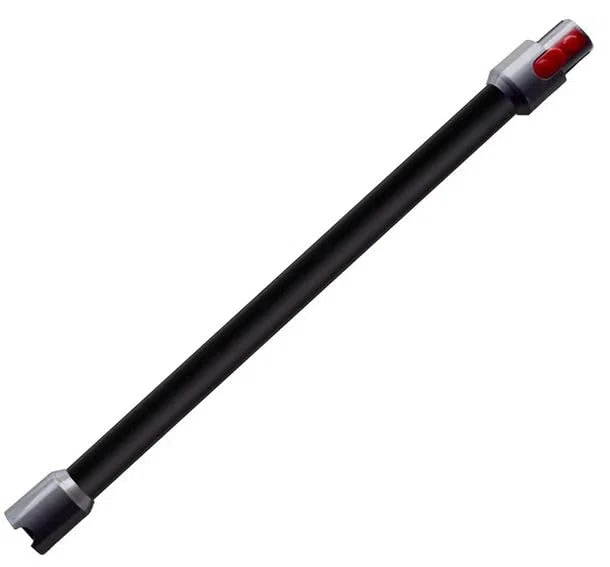Franza Tubo Rigido Aspirapolvere in Lega di Alluminio, Adattabile per Dyson V10 Slim V12 Slim, Nero, 74 cm, per Pulizia Pavimenti - 97518-14 - FDY0302