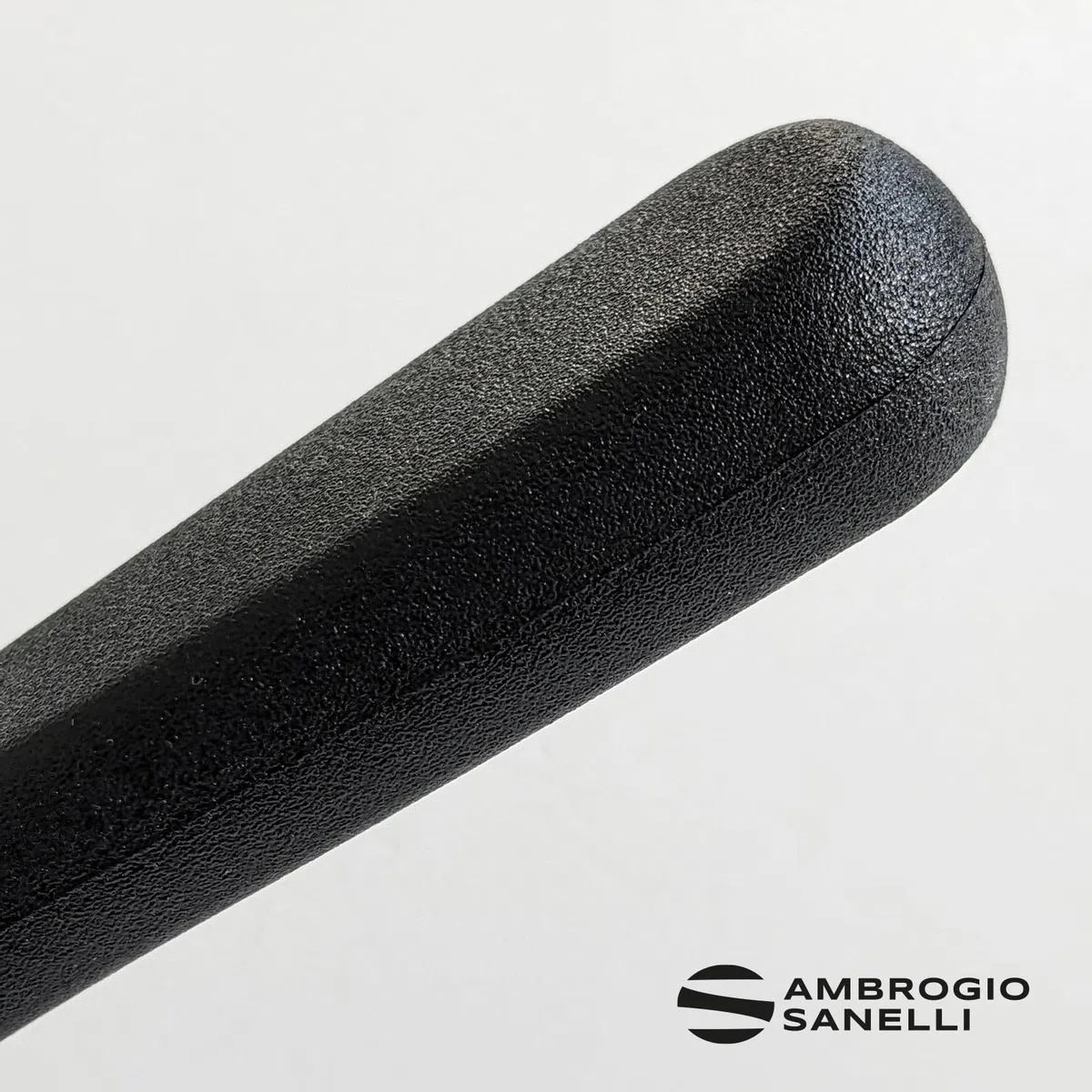 Ambrogio Sanelli, Linea Supra, Spatola Quadrata Piegata per Pasticceria con Lama da 19x15 cm in Acciaio Inox, Impugnatura in SEBS Pratica ed Ergonomica, Certificata MOCA, Made in Italy