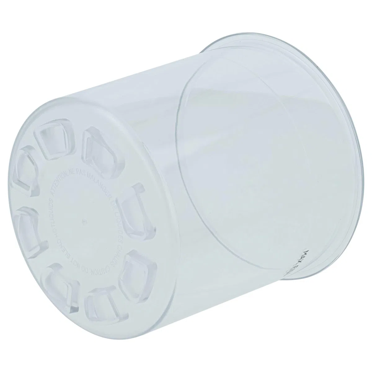 vhbw 4x contenitore 473 ml compatibile con Ninja CREAMI NC301, NC300EU, NC300 gelatiera - vasetto con coperchio, senza BPA, lavabile in lavastoviglie