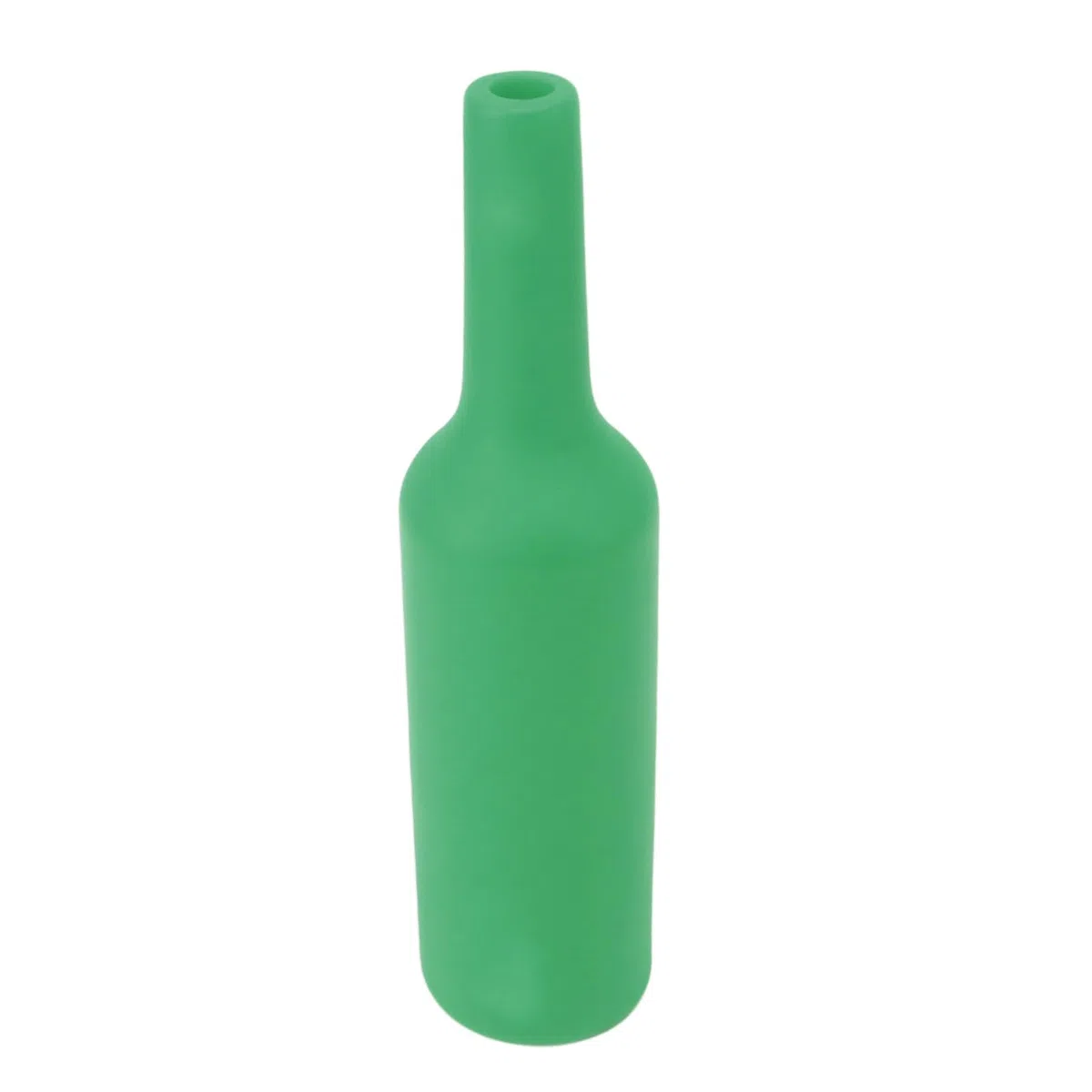 Syrisora ​​Bartender Practice Bottle Silicone Infrangibile Resistente Alla Caduta Bottiglia da Allenamento per Prestazioni da Morbida (Verde)