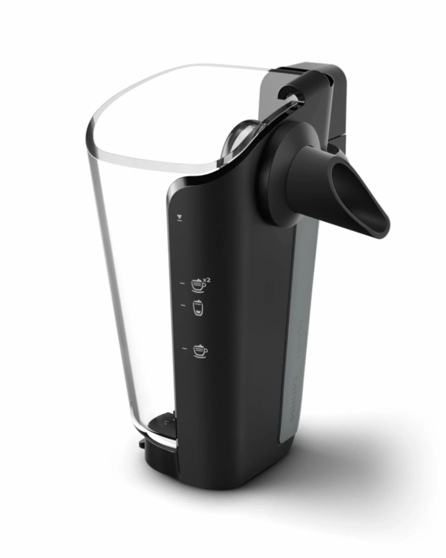 PHILIPS LatteGo CA6708/10 - Contenitore per latte a 2 pezzi per macchine da caffè LatteGo